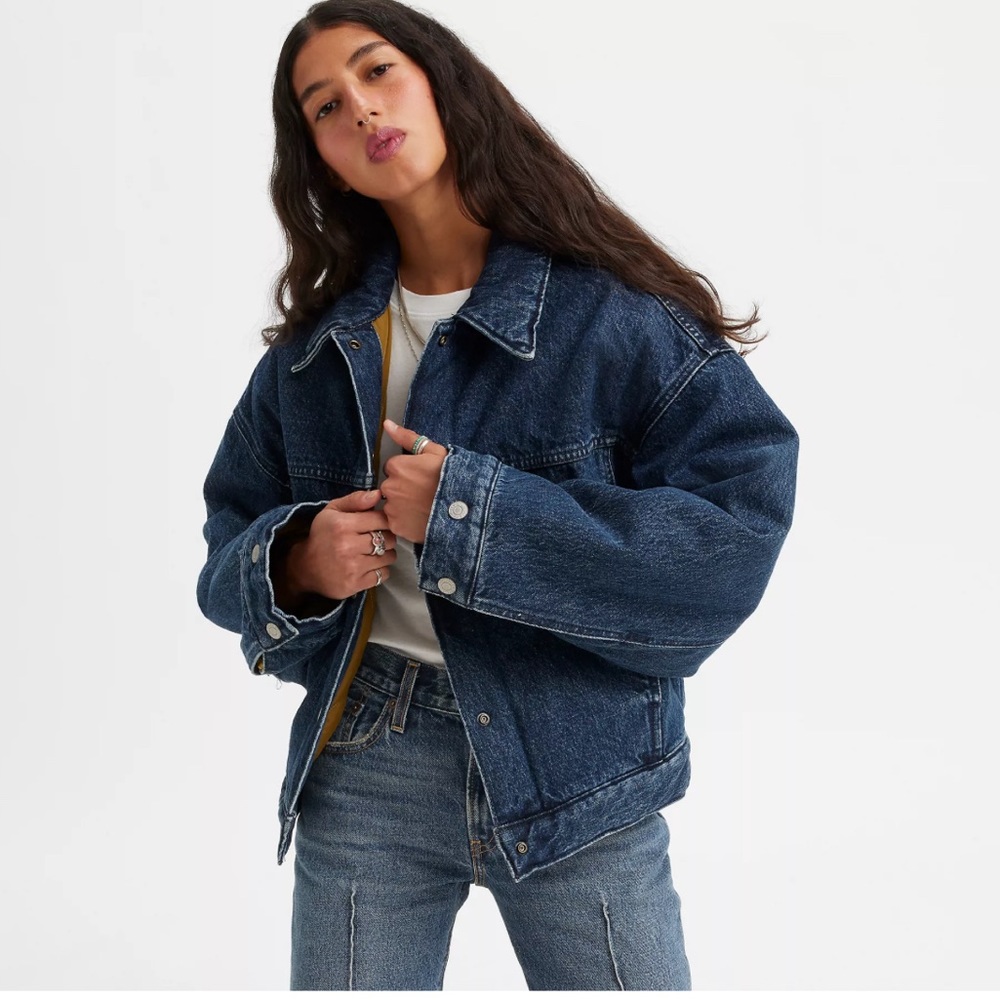 REVERSIBLE BUBBLE TRUCKER JACKET - LEVI’S
